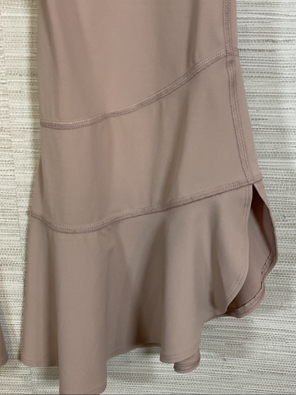 Free People FP Movement Starlight Pants Blush Mauve Large Ruffle Leg - Picture 14 of 15